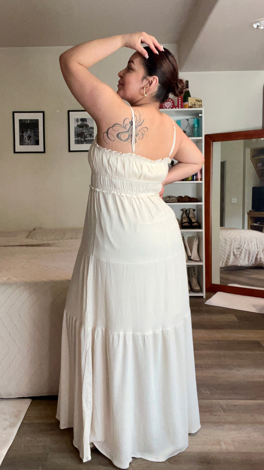Scarlett Maxi Dress - Cream