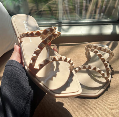 ROSALIE SANDALS - BEIGE