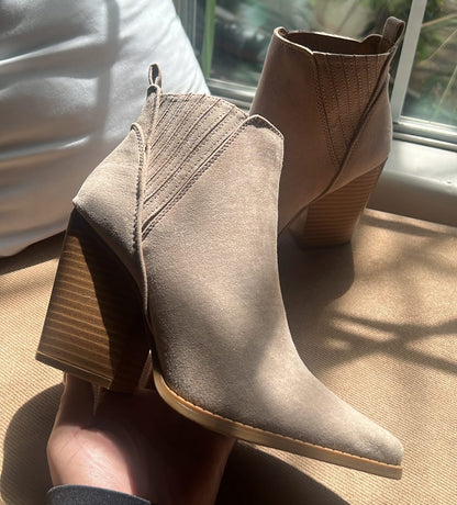 SIMONE BOOTIES - TAUPE