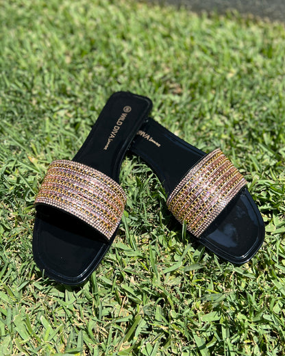 VICTORIA SANDALS - BLACK