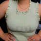 EVERLEE TOP - SAGE (MISSY)