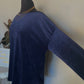 MILA TOP - NAVY (PLUS)