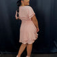 PAULINA DRESS - PINK (PLUS)